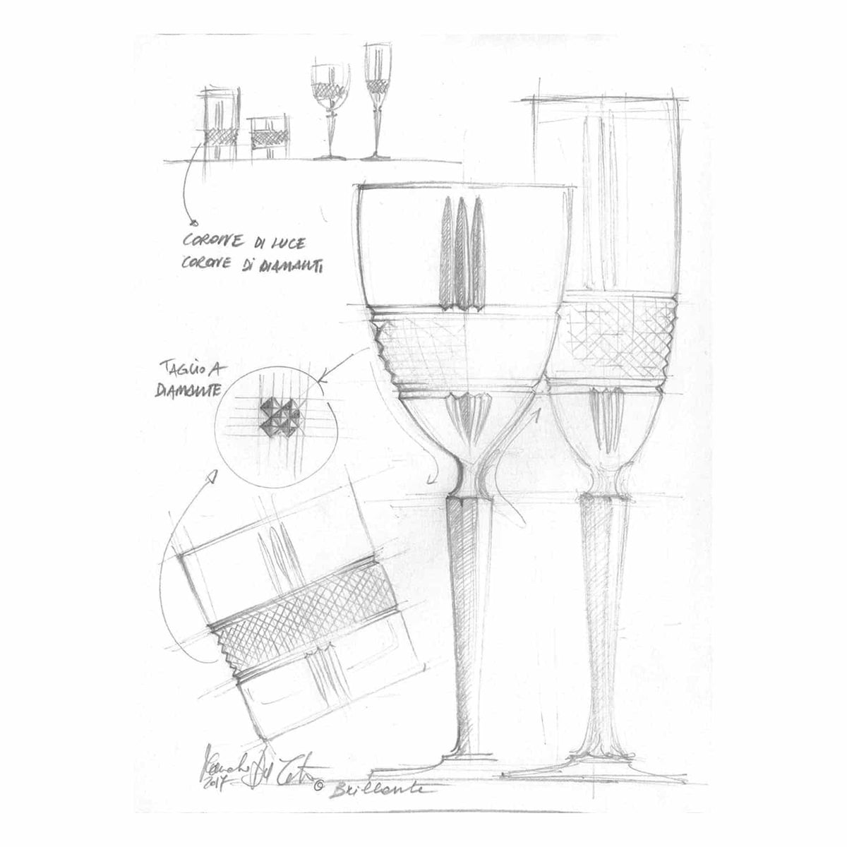RCR Brillante Whiskeykaraf 85 Cl - Glazen.nl