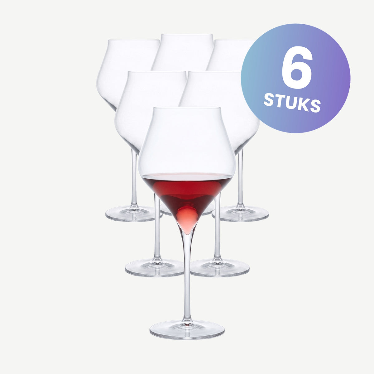 Luigi Bormioli Supremo Wijnglas Burgundy 65 Cl - set van 6 glazen