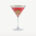 Pasabahce Timeless martiniglas 23 cl med guldkant – 4 stk.