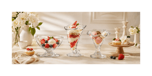 Dessert glasses