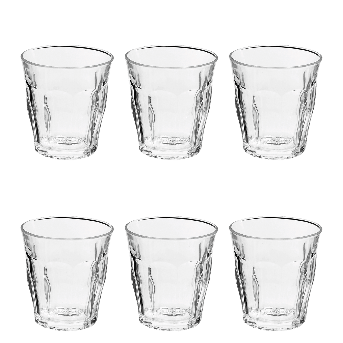 Duralex Picardie Tumbler 16 Cl - 6 Stuks - Glazen.nl