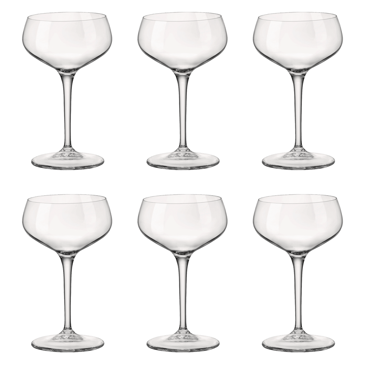 Bormioli Rocco Novecento Champagneglas / Coupe 23,5 Cl - 4 Stuks - Glazen.nl