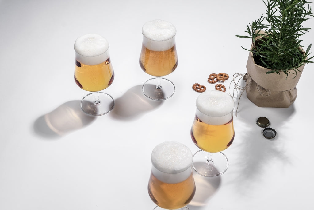 Schott Zwiesel Beer Basic Craft-ølglas 30 cl med målestribe – 4 stk.