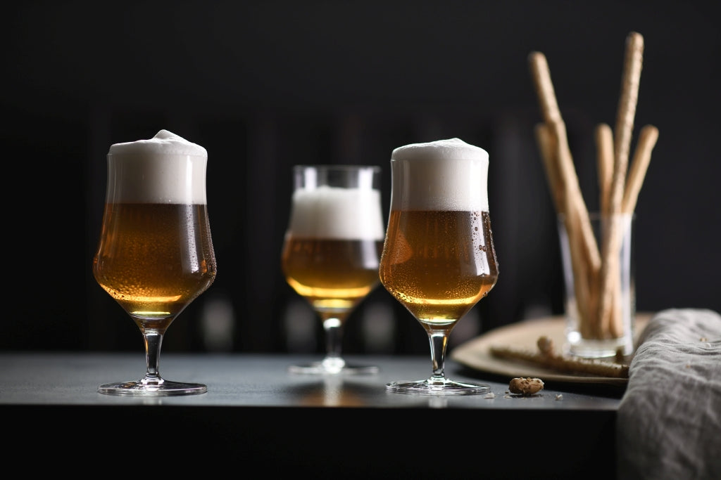 Schott Zwiesel Beer Basic Craft-ølglas 30 cl med målestribe – 4 stk.