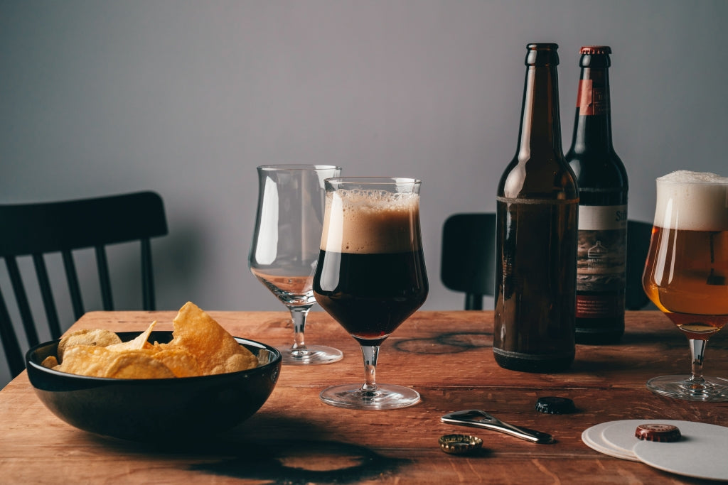 Schott Zwiesel Beer Basic Craft-ølglas 30 cl med målestribe – 4 stk.