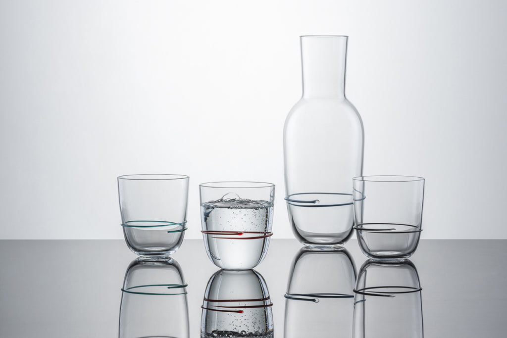 Zwiesel Glas Aura-karaffel 75 cl blå