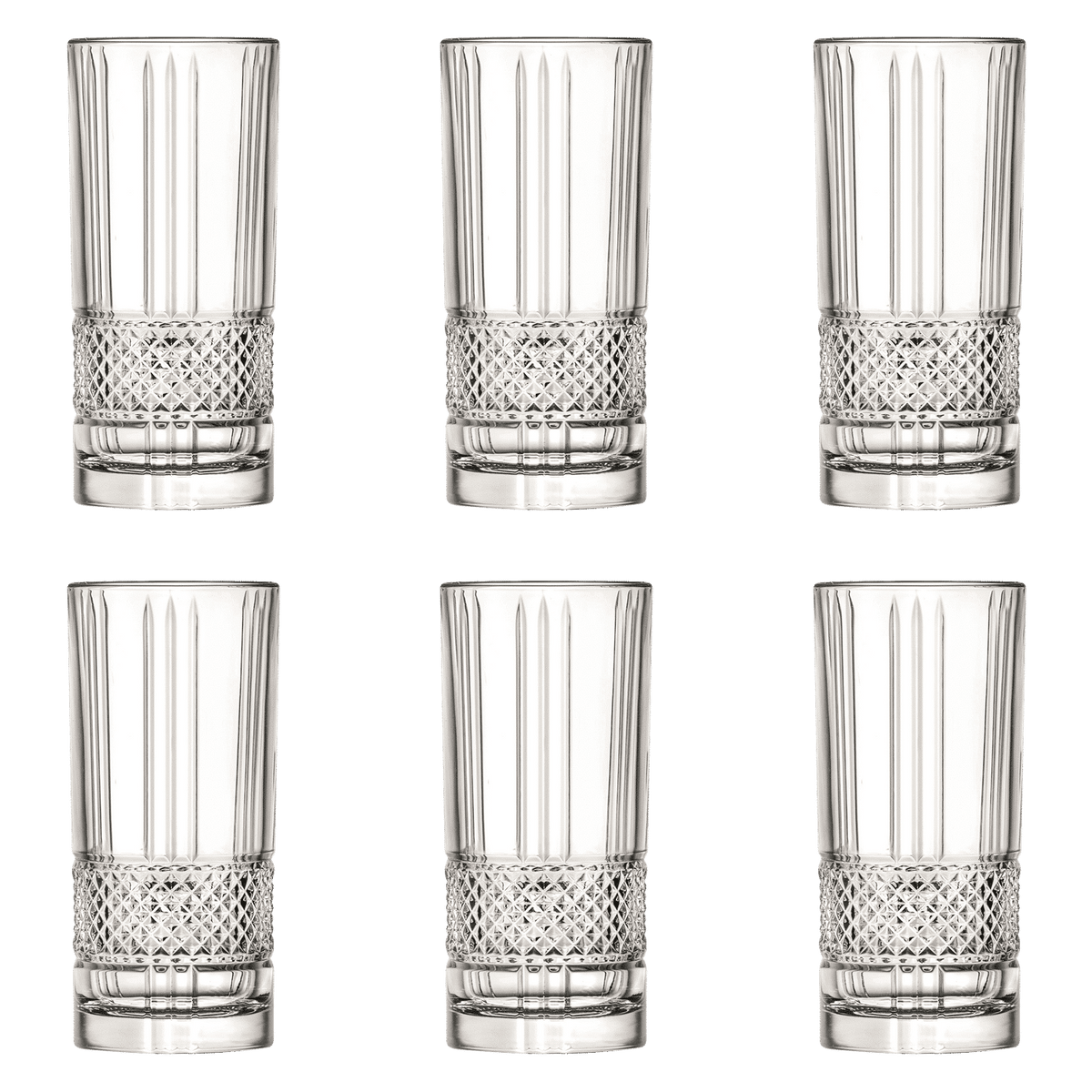 RCR Brillante Longdrinkglas 37 Cl - 6 Stuks - Glazen.nl