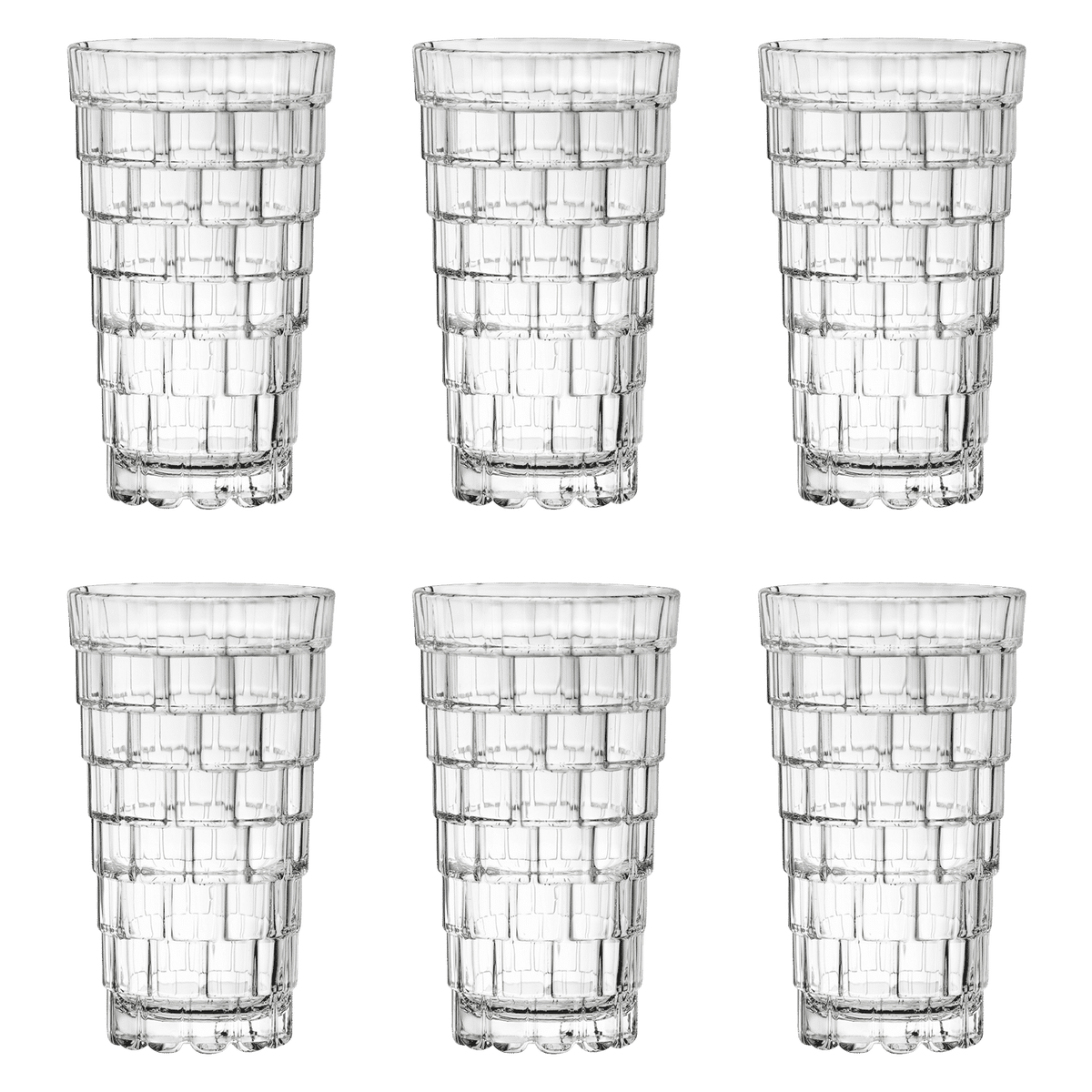 RCR Stack Longdrinkglas 39 Cl Stapelbaar - 6 Stuks - Glazen.nl