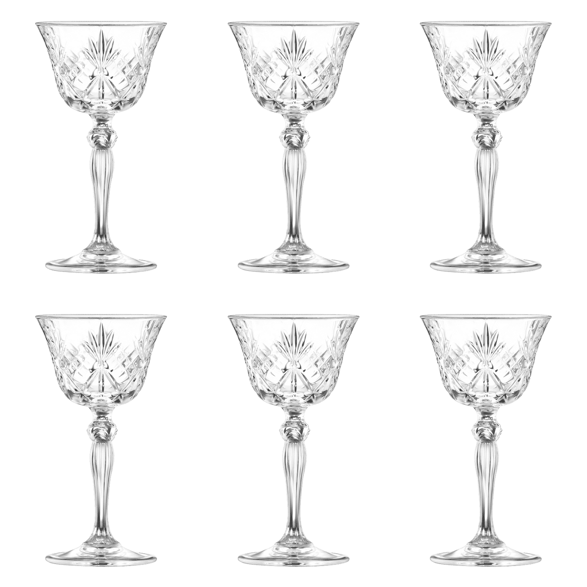 RCR Melodia Coupetteglas 16 Cl - 6 Stuks - Glazen.nl