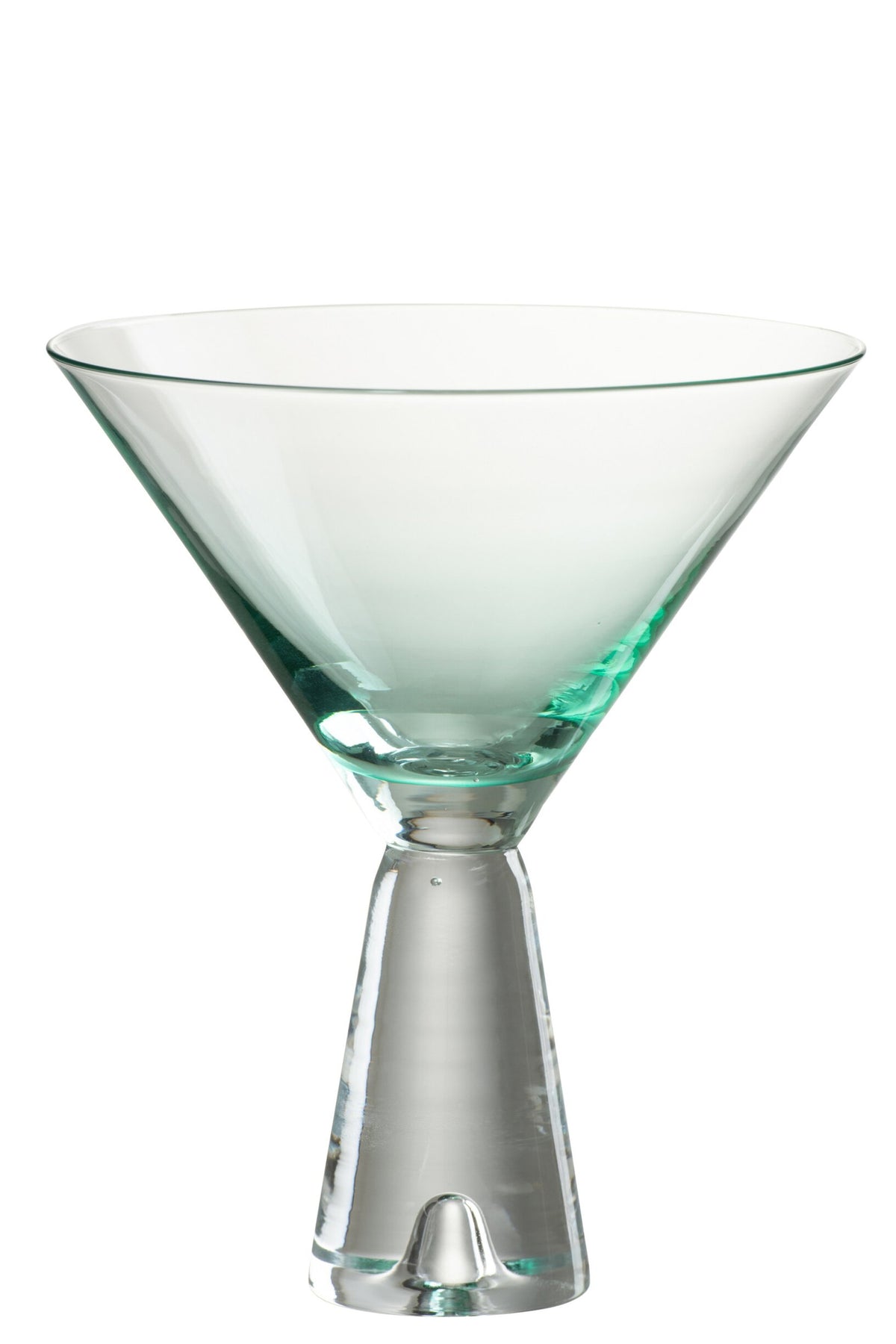 J-Line Lewis-cocktailglas 35 cl transparent/azurblå
