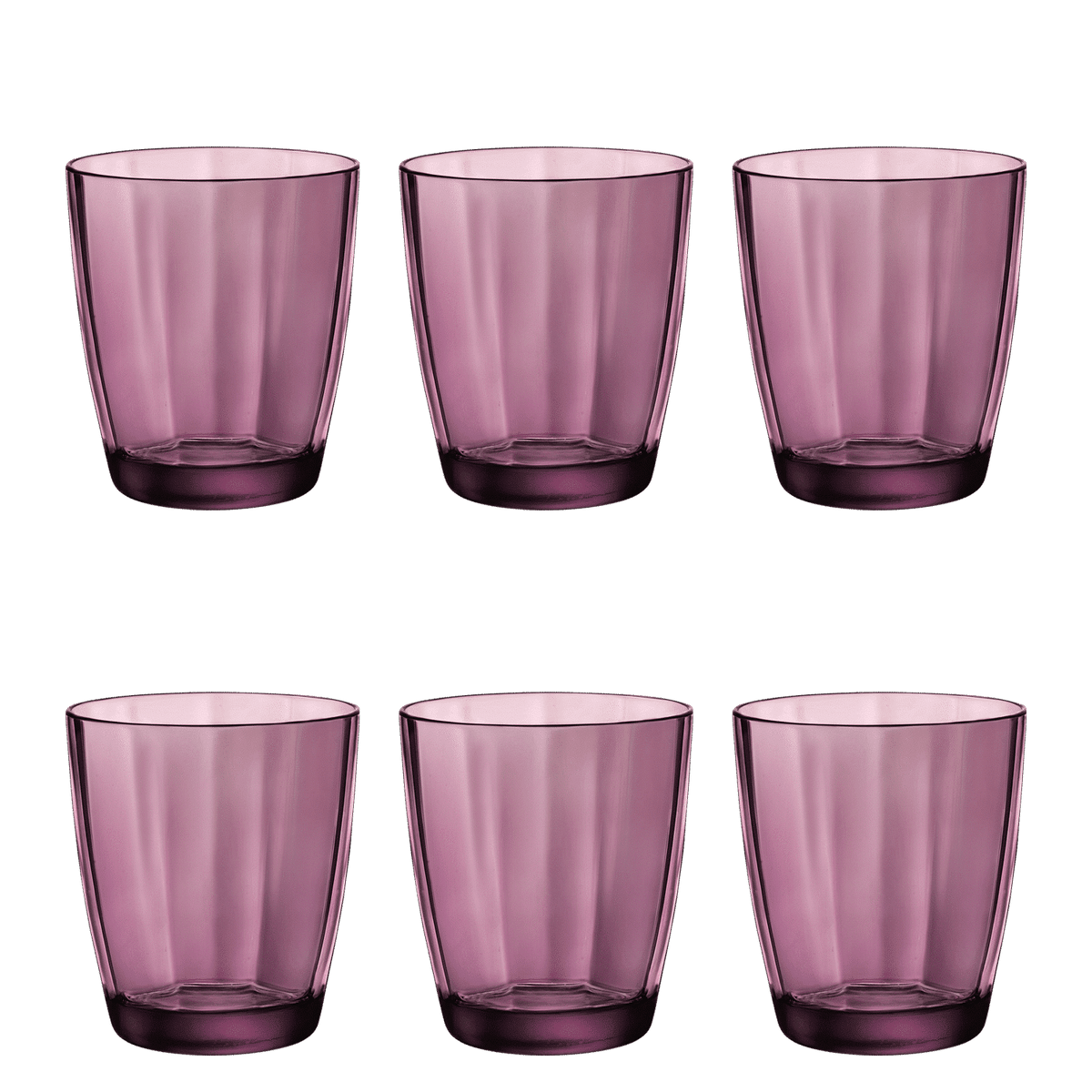 Bormioli Rocco Pulsar Tumbler 30 Cl Paars - 6 Stuks - Glazen.nl