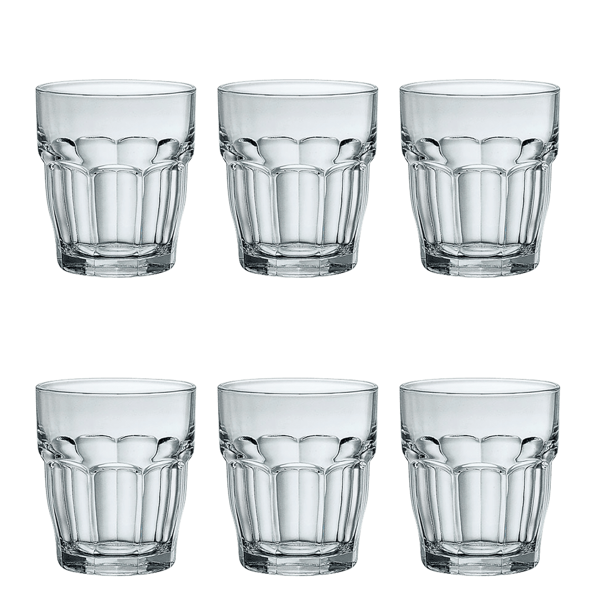 Bormioli Rocco Rock Bar Tumbler 39 Cl - 6 Stuks - Glazen.nl