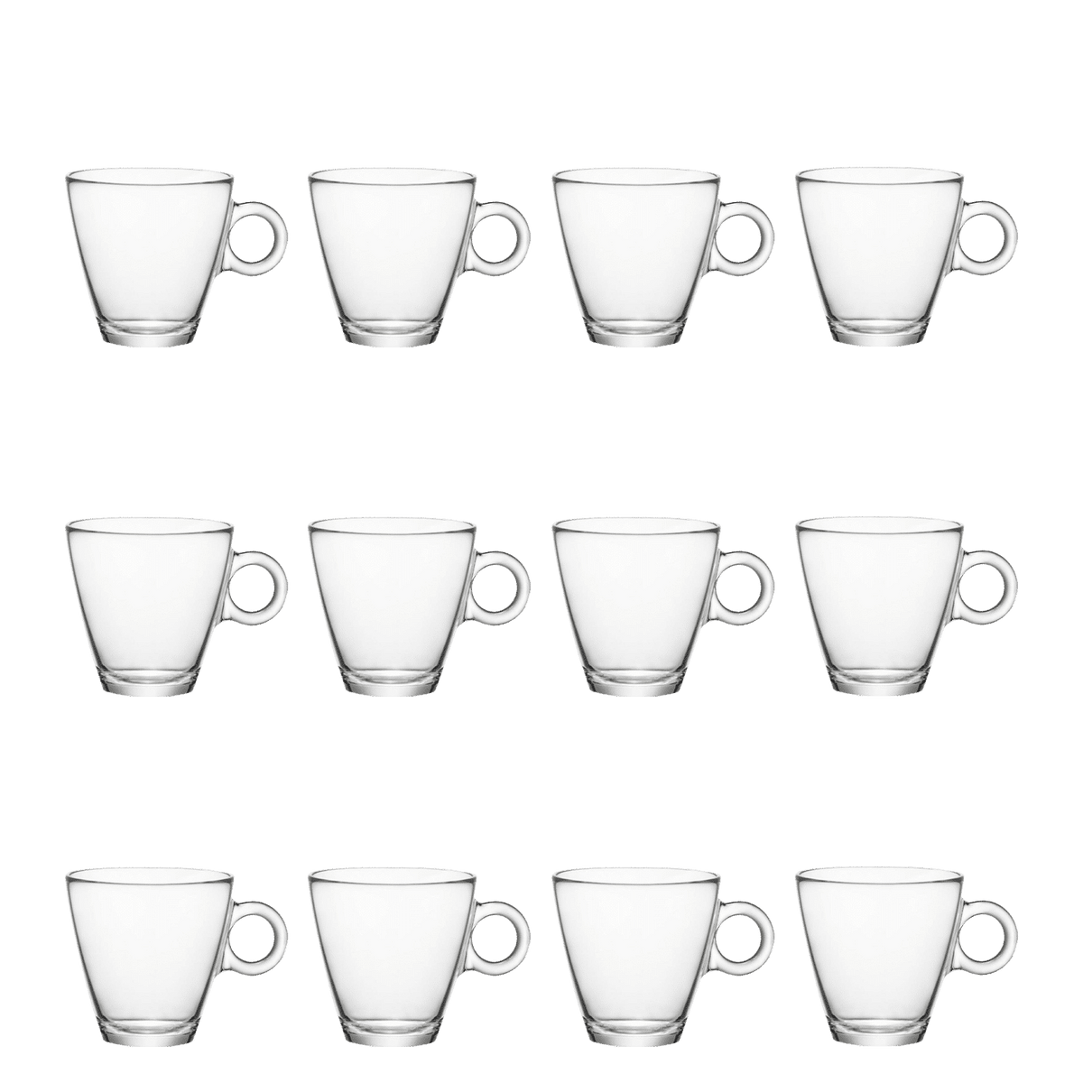 Bormioli Rocco Easy Bar Cappuccinokop 22 Cl - 12 Stuks - Glazen.nl