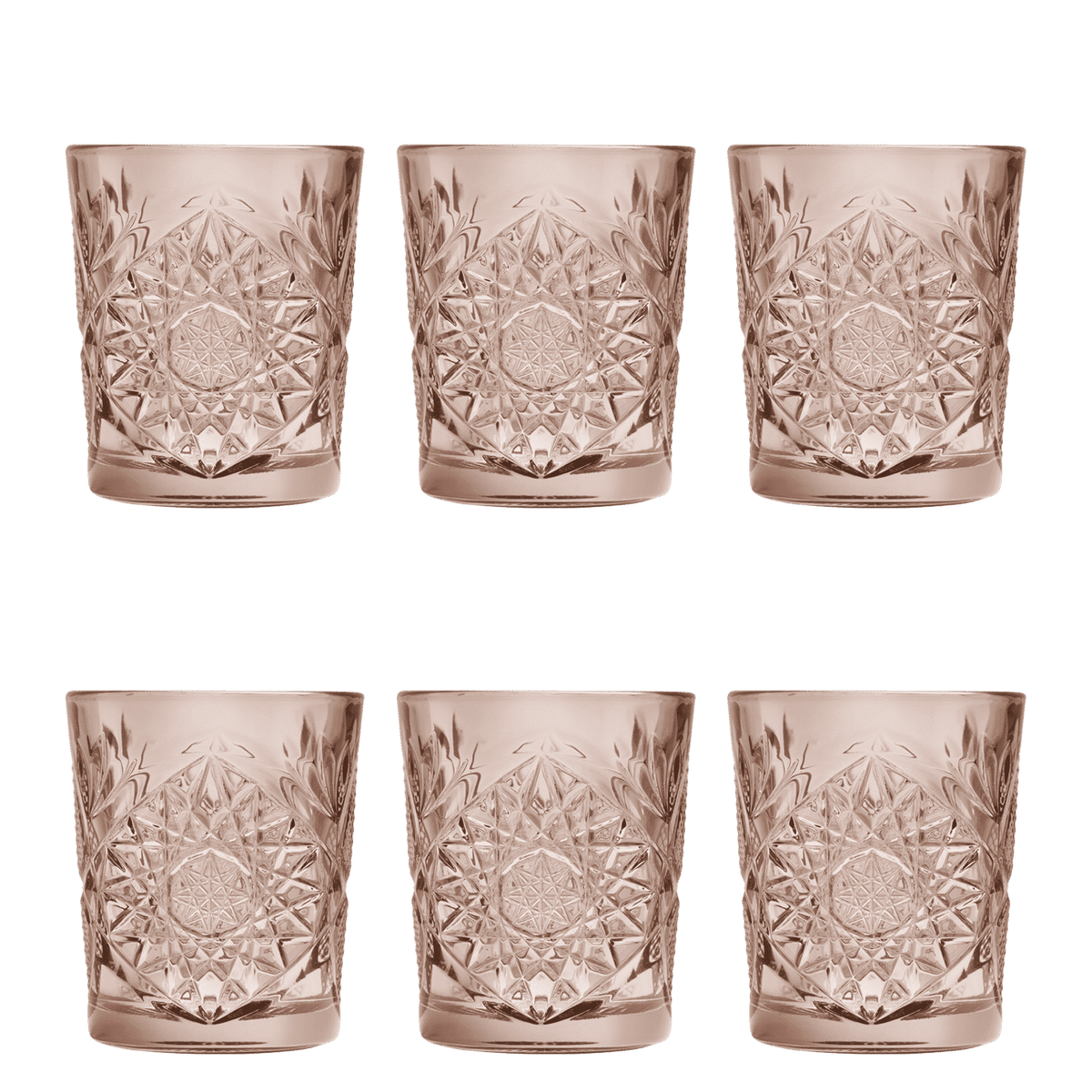 Onis Hobstar / Icon Tumbler 35 Cl Roze - 6 Stuks - Glazen.nl
