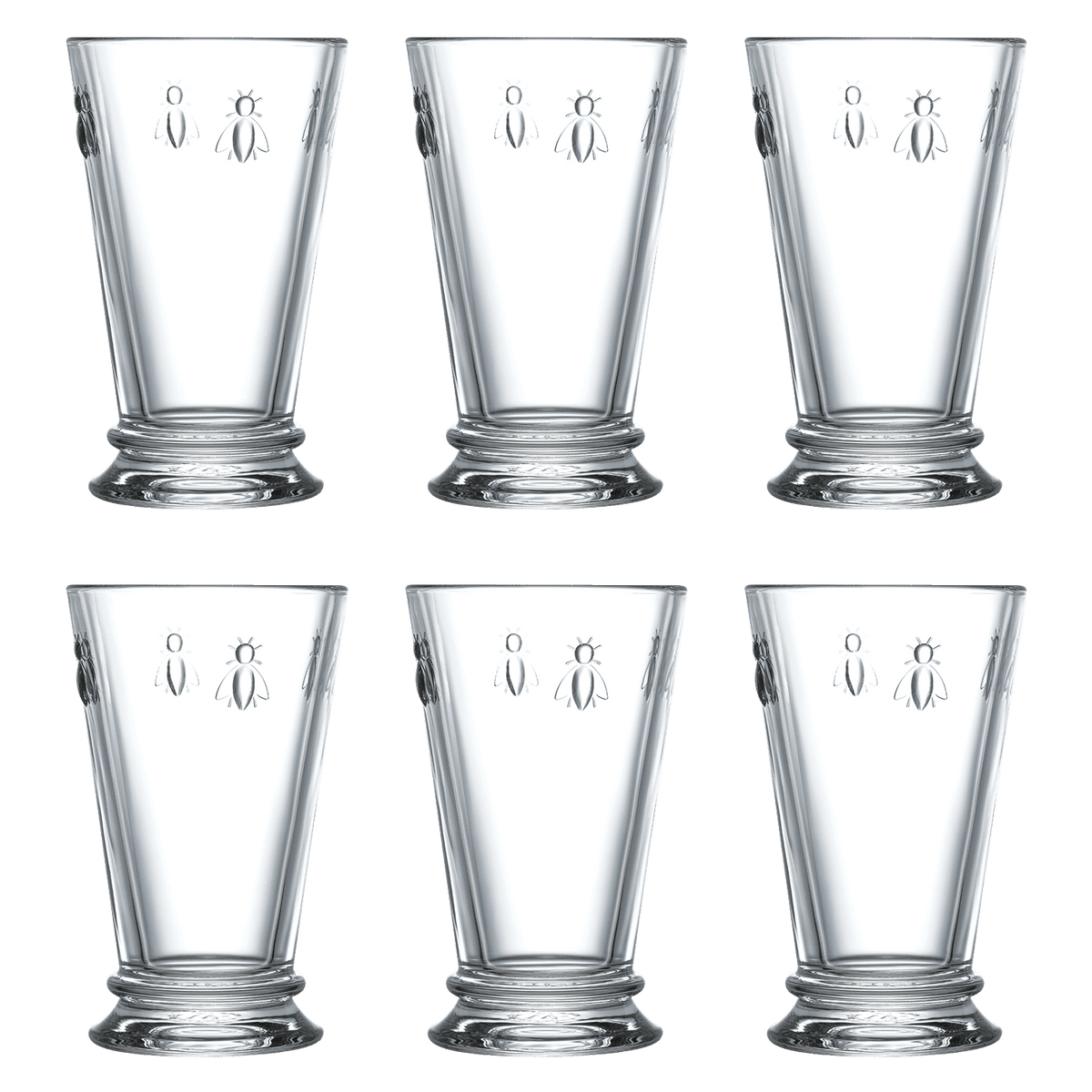 La Rochère Abeille Longdrinkglas 31 cl - 6 Stuks - Glazen.nl