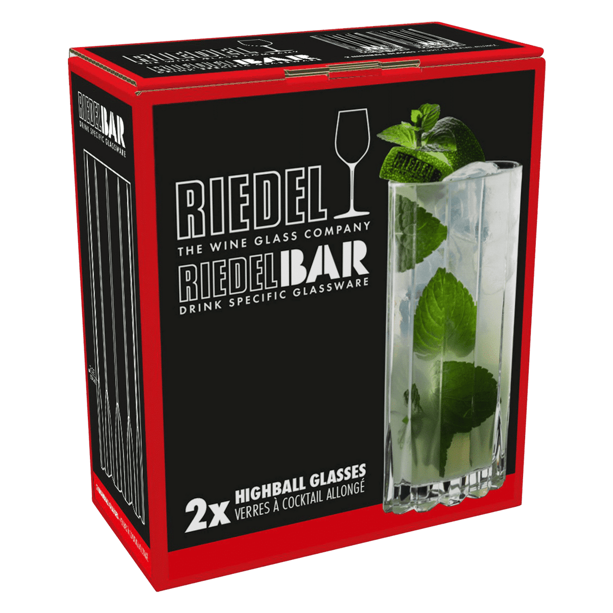 Riedel Drink Specific Glassware Longdrinkglas 31 Cl Highball Glass - 2 Stuks - Glazen.nl