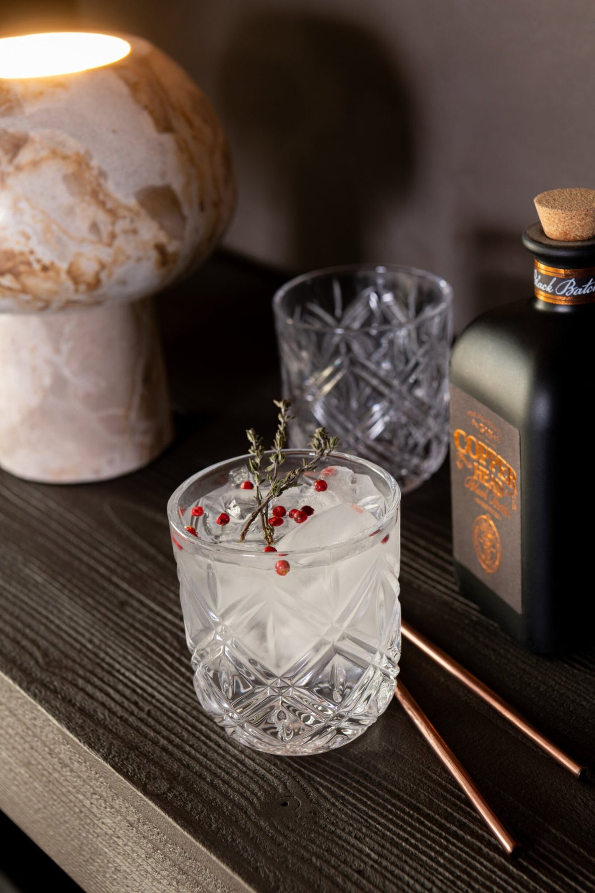 J-Line Anna Water Glass 25 Cl Low Transparent