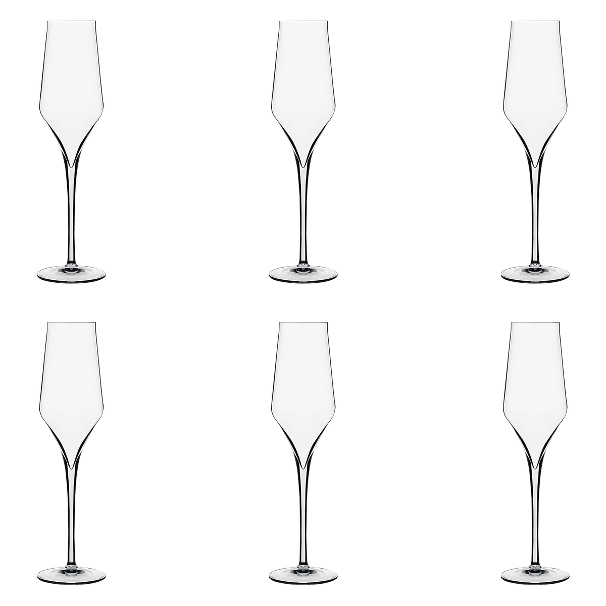 Luigi Bormioli Supremo Champagneglas / Flute 24 Cl - 6 Stuks - Glazen.nl
