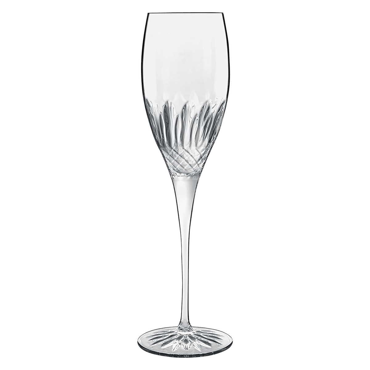 Luigi Bormioli Diamante Champagneglas / Flute 22 Cl - 4 Stuks - Glazen.nl