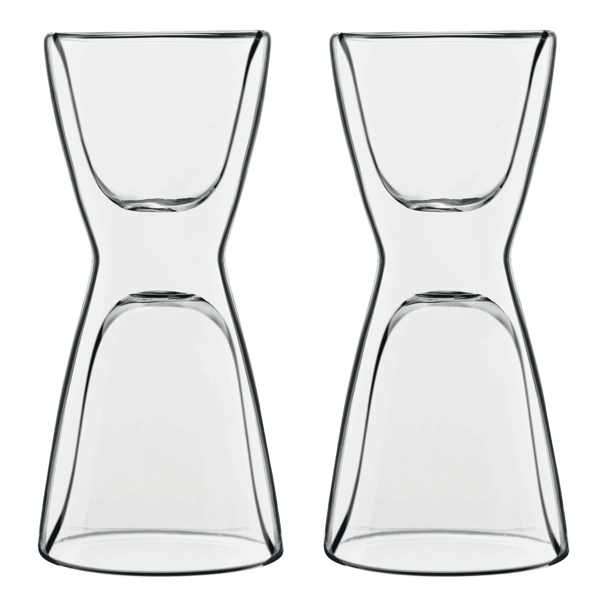 Luigi Bormioli Thermic Glass Koffieglas Unico Espresso - Water 6,5 - 10 Cl - 2 Stuks - Glazen.nl