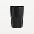 Professionelt sort Granity-longdrinkglas i brudsikkert materiale, 40 cl – 5 stk.