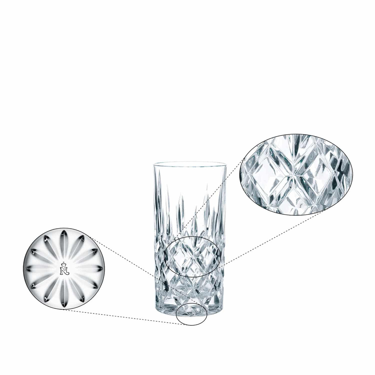 Nachtmann Noblesse Longdrinkglas 39,5 Cl - 2 Stuks - Glazen.nl
