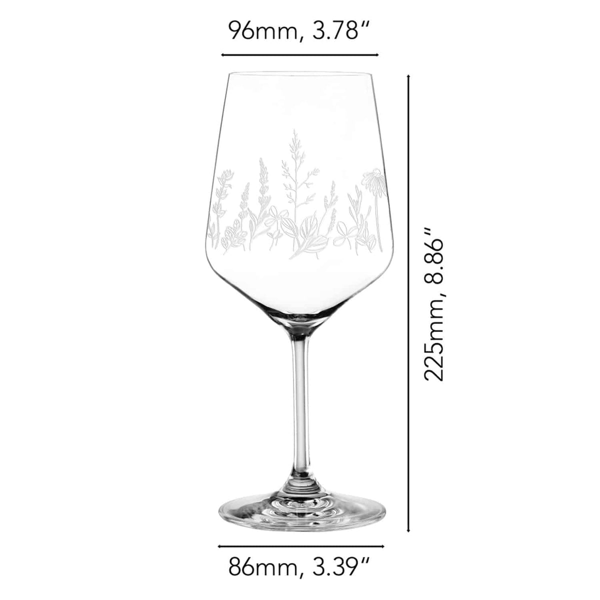 Nachtmann Tattoo Gin Tonic Glas 63 Cl Botanical Wit - 2 Stuks - Glazen.nl