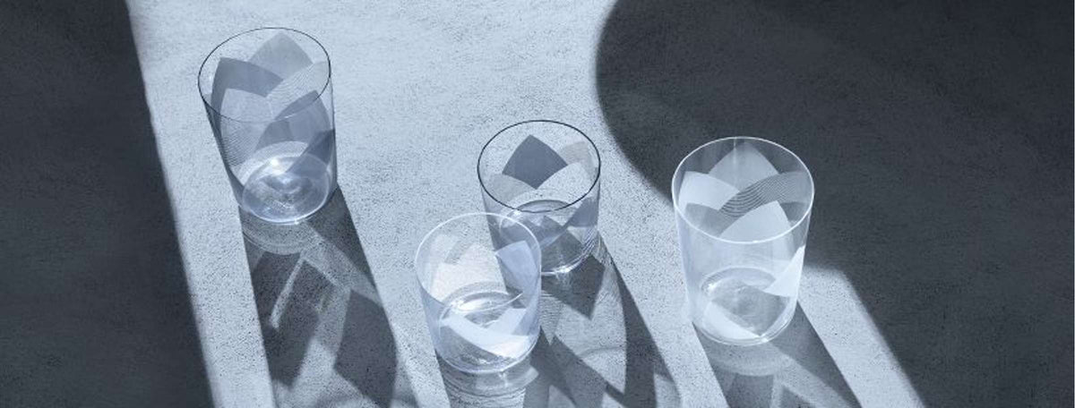 L.S.A. Peaks Tumbler 31 Cl White - 4 Pieces