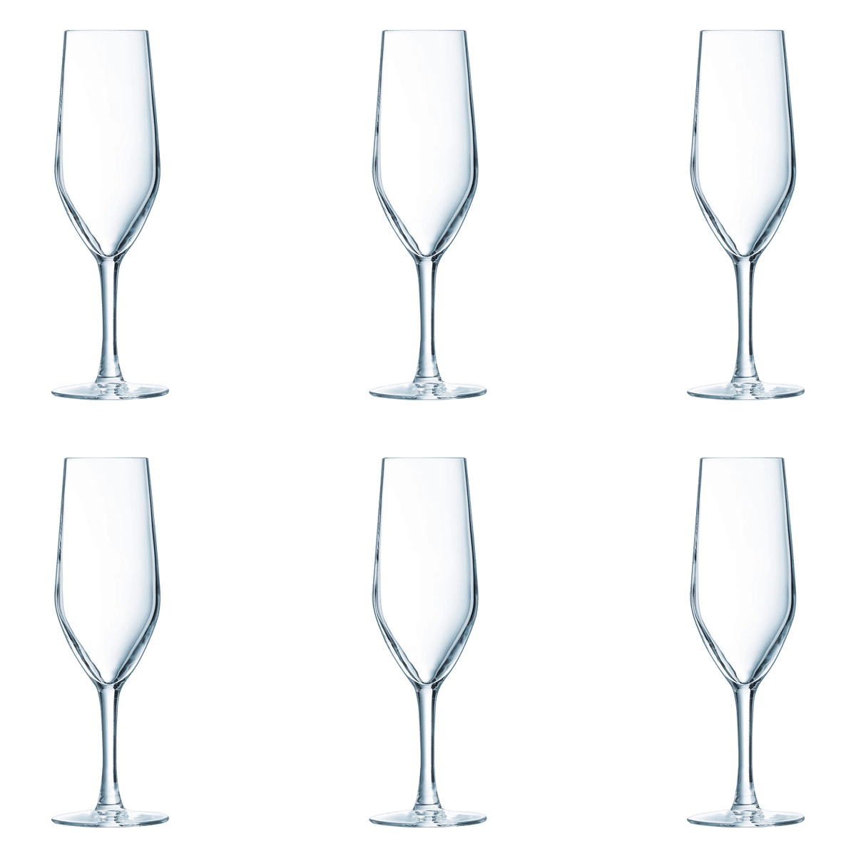 Chef & Sommelier Evidence Champagneglas / Flute 16 Cl - 6 Stuks - Glazen.nl