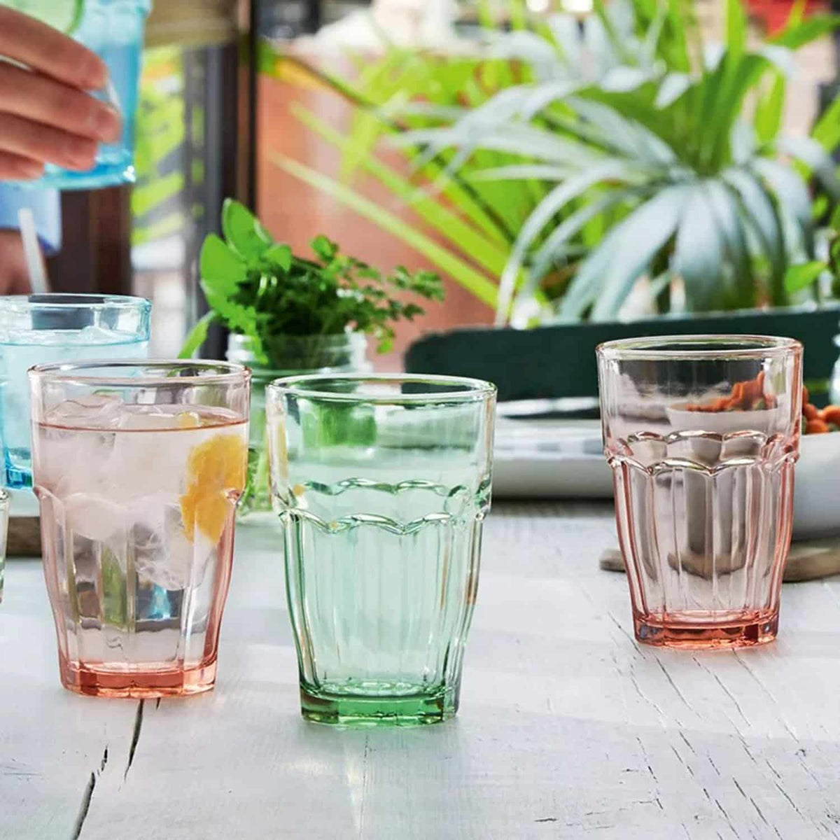 Bormioli Rocco Rock Bar Tumbler 27 Cl Groen - 6 Stuks - Glazen.nl
