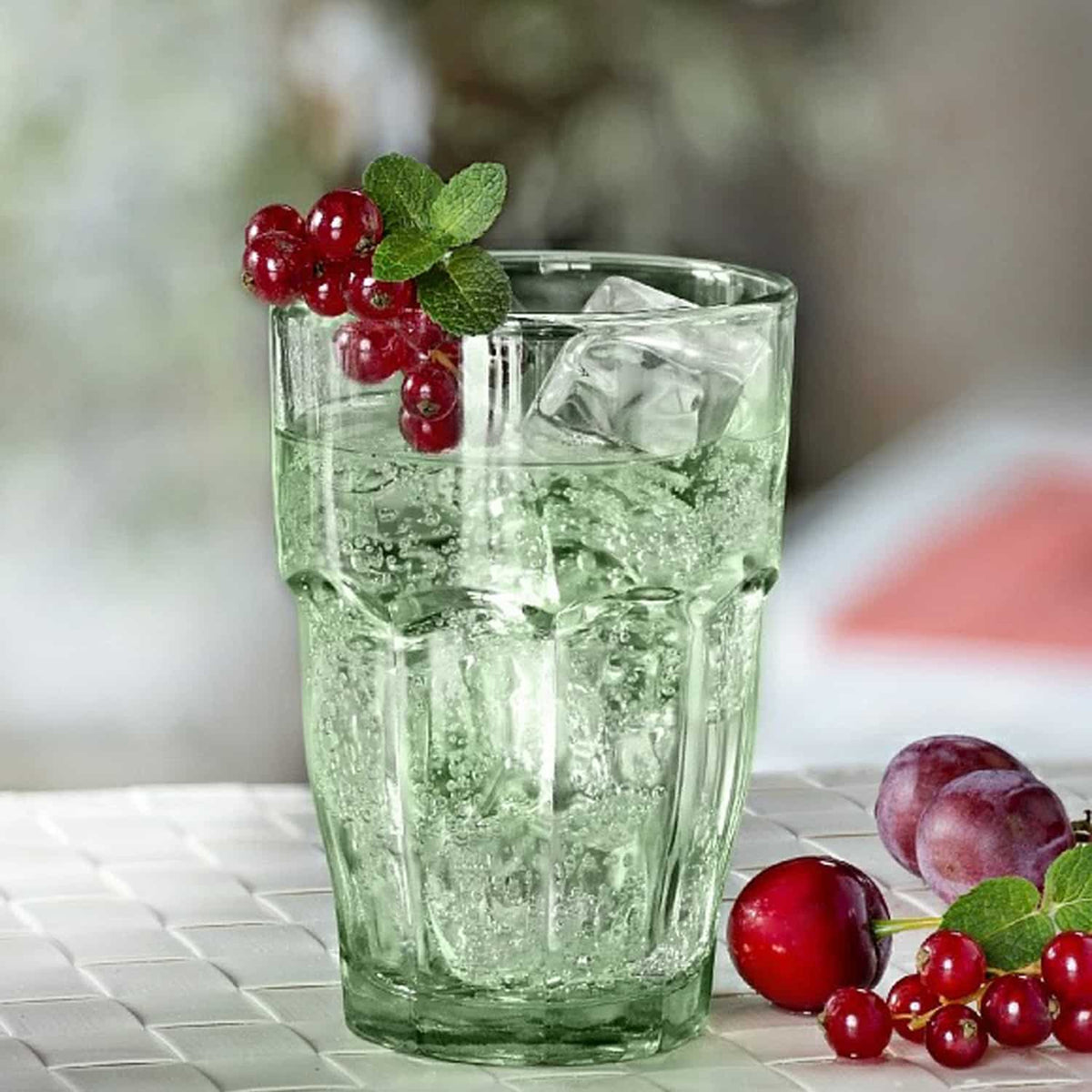 Bormioli Rocco Rock Bar Tumbler 27 Cl Groen - 6 Stuks - Glazen.nl