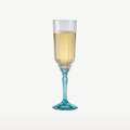 Bormioli Rocco Florian-champagneglas/fløjter 21 cl blå – 6 stk.