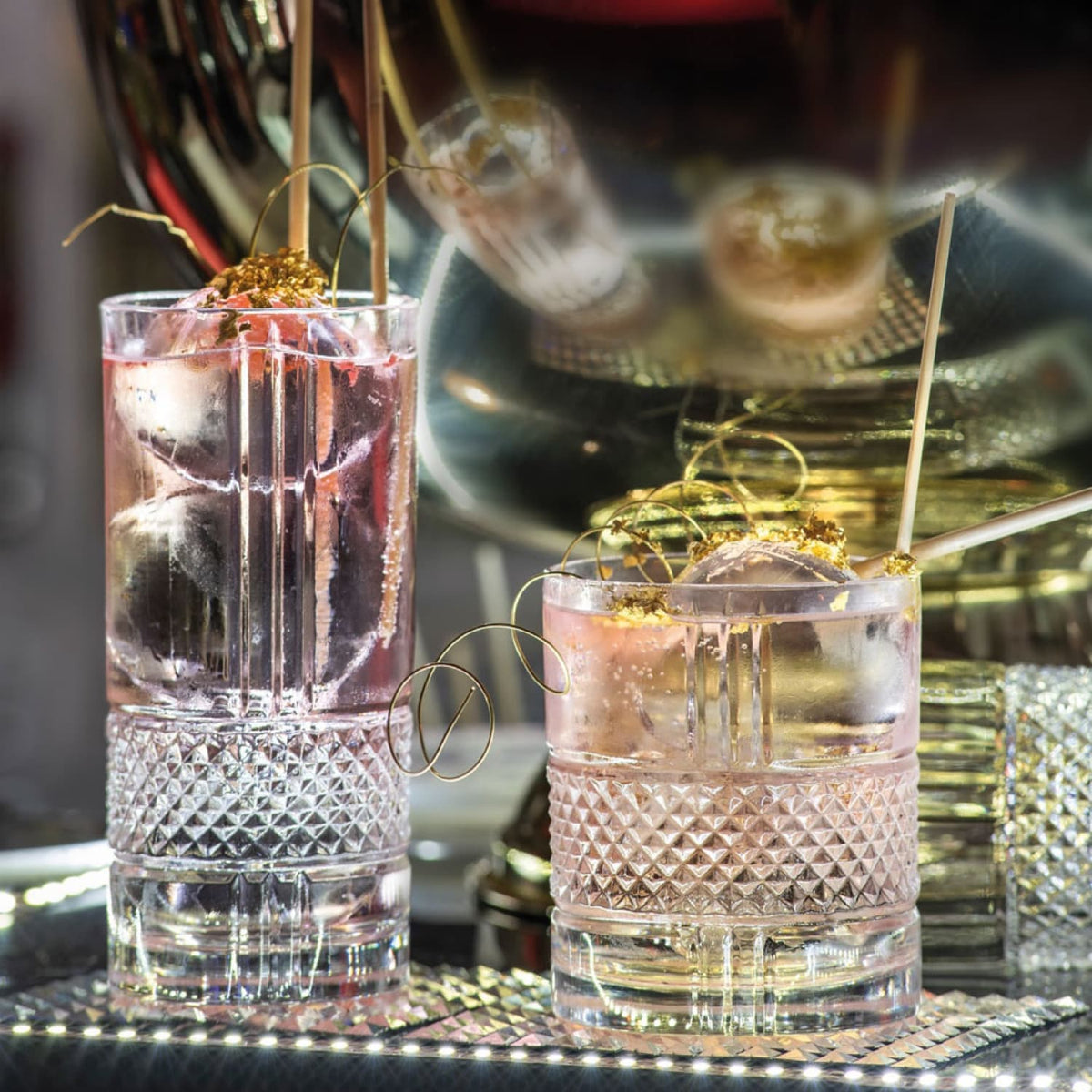 Latte macchiato glasses
