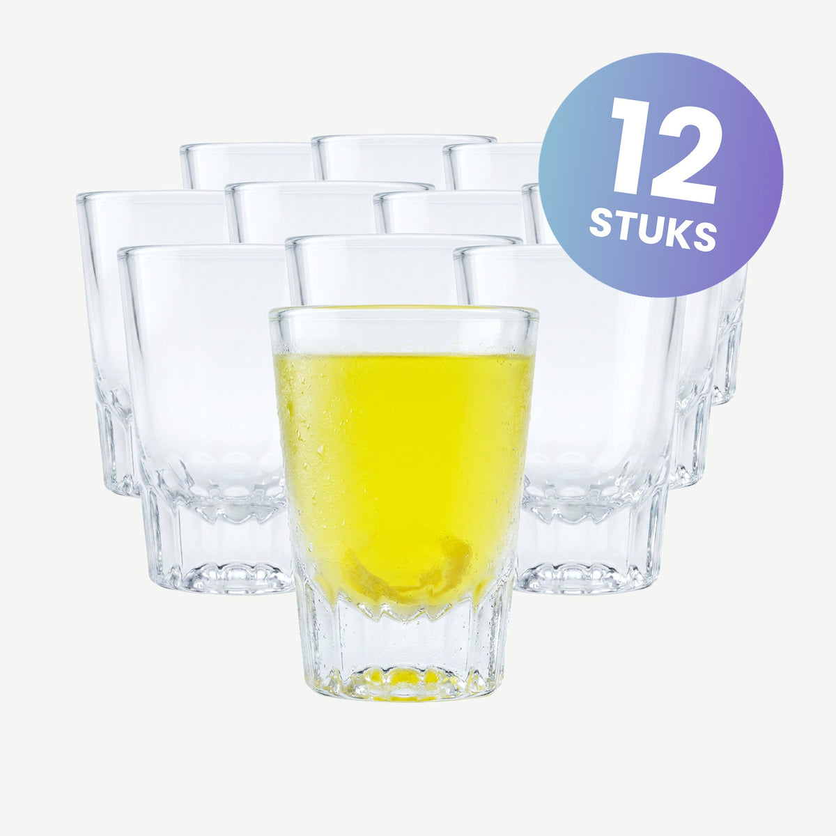 Onis Spirits Borrelglas 3 Cl - set van 12 glazen