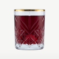 Pasabahce Timeless borrelglas 6,2 cl med guldkant – 4 stk.